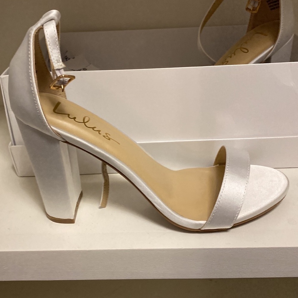 Lulus strappy sandals, brand new still in box